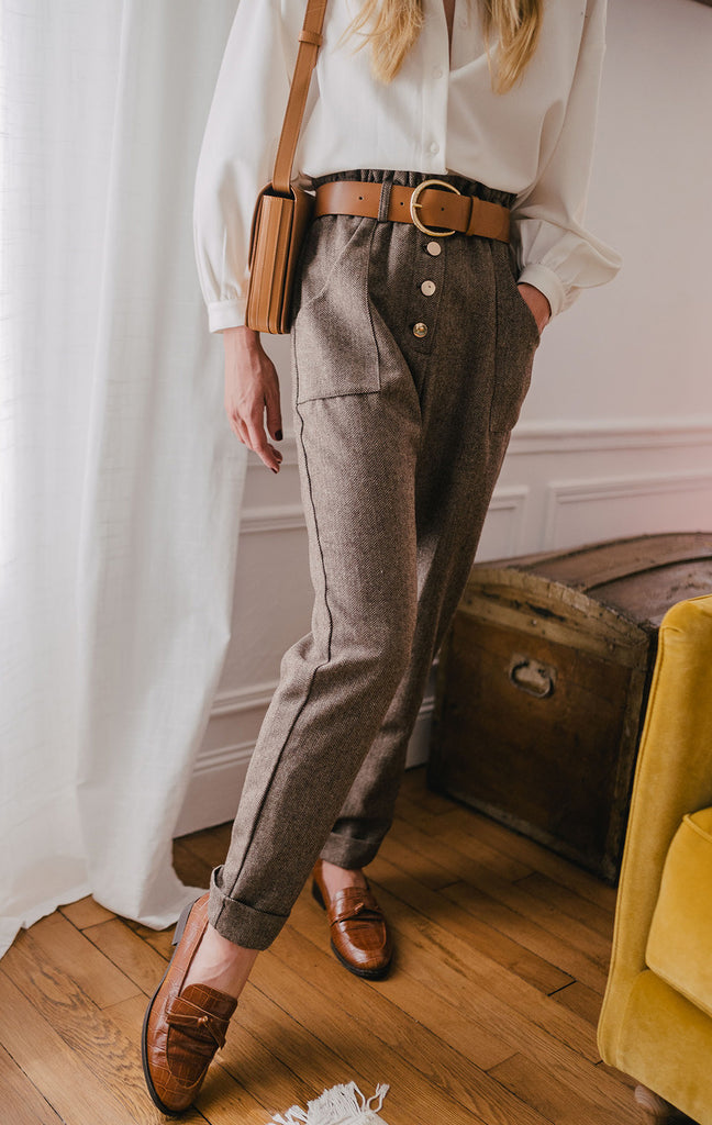 Pantalon Bastien Boisé
