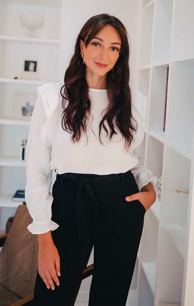 Blouse Silène Écru Coton