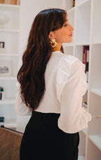 Blouse Silène Écru Coton