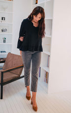 Blouse Sully Ébène Coton