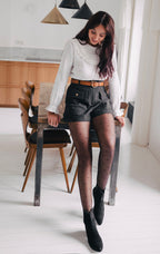 Blouse Léa Écru Coton