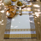 Le Jacquard Francais - 4 Sets De Table - Bastide - Amande - Coton