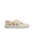 Baskets Saint Laurent Printed Canvas - White - Homme