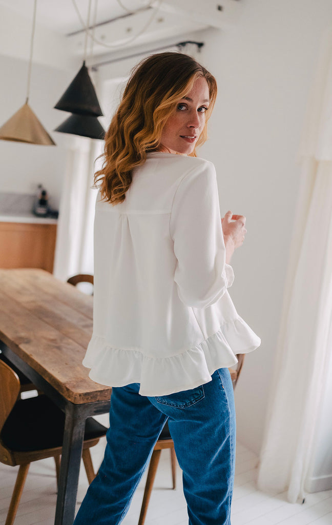 Blouse Sélya Blanc