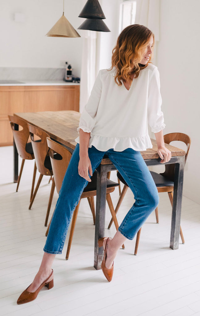 Blouse Sélya Blanc