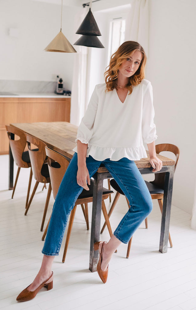 Blouse Sélya Blanc