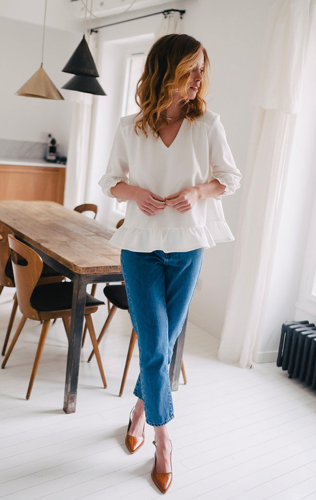 Blouse Sélya Blanc