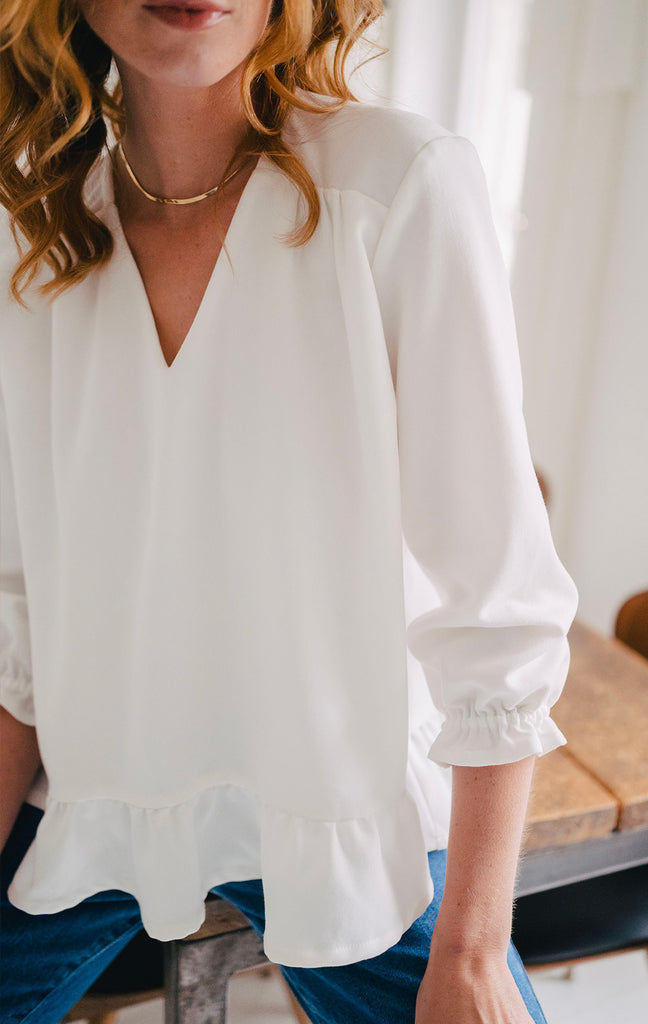 Blouse Sélya Blanc