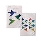 Torchon (2 Pièces) Colibri - Multicolore