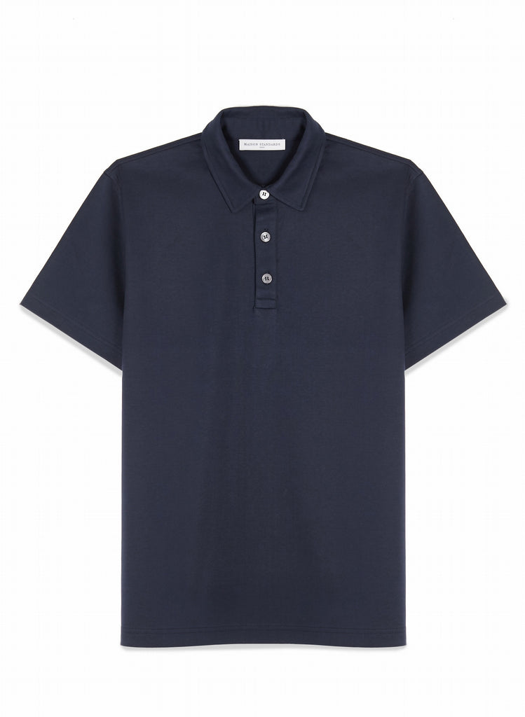 Maison Standards - Polo Manches Courtes - Marine - Homme