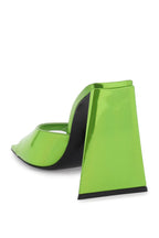 The Attico - Mules The Attico Devon Mules In Laminated Faux Patent Leather