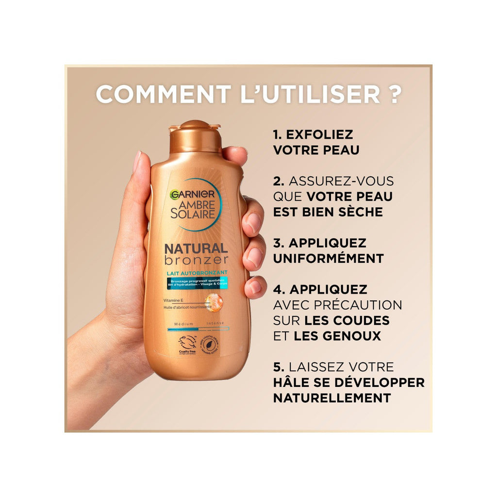 Natural Bronzer - Lait Autobronzant