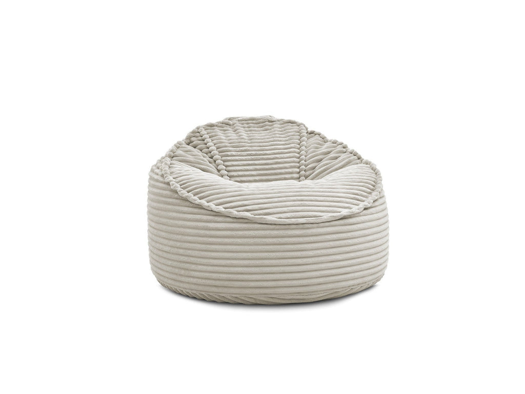 Socrate - Grand Pouf Ultra Moelleux - Velours Côtelé Doux