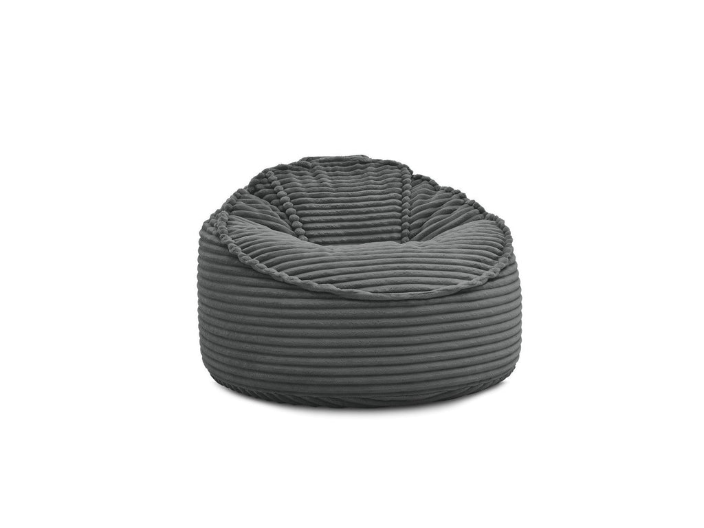 Socrate - Grand Pouf Ultra Moelleux - Velours Côtelé Doux