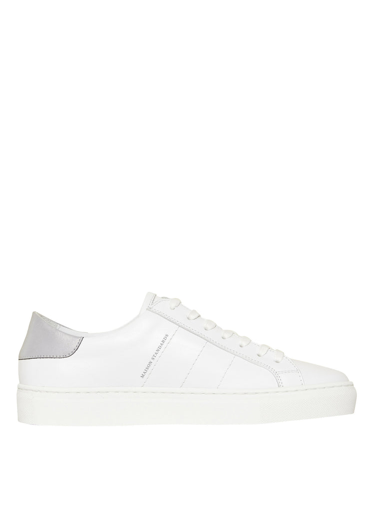 Maison Standards - Baskets Réfléchissantes - Blanc/Argent - Homme