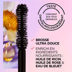 L'Oréal Paris - Coffret Cadeau Femme Luxe - 1 Sérum Filler Anti-Rides Acide Hyaluronique + 1 Mascara Noir Huile De Ricin Lash Para