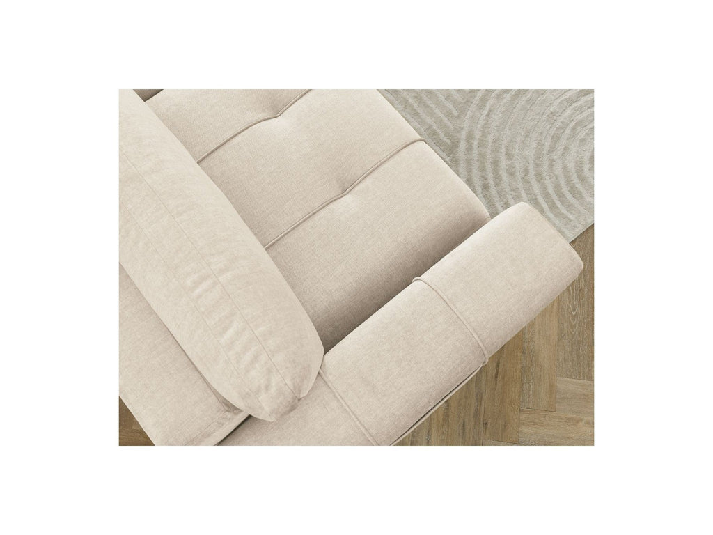 Arsene - Canapé Droit Convertible Coffre - Tissu Velours