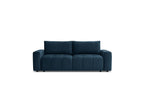 Arsene - Canapé Droit Convertible Coffre - Tissu Velours