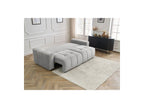 Arsene - Canapé Droit Convertible Coffre - Tissu Velours