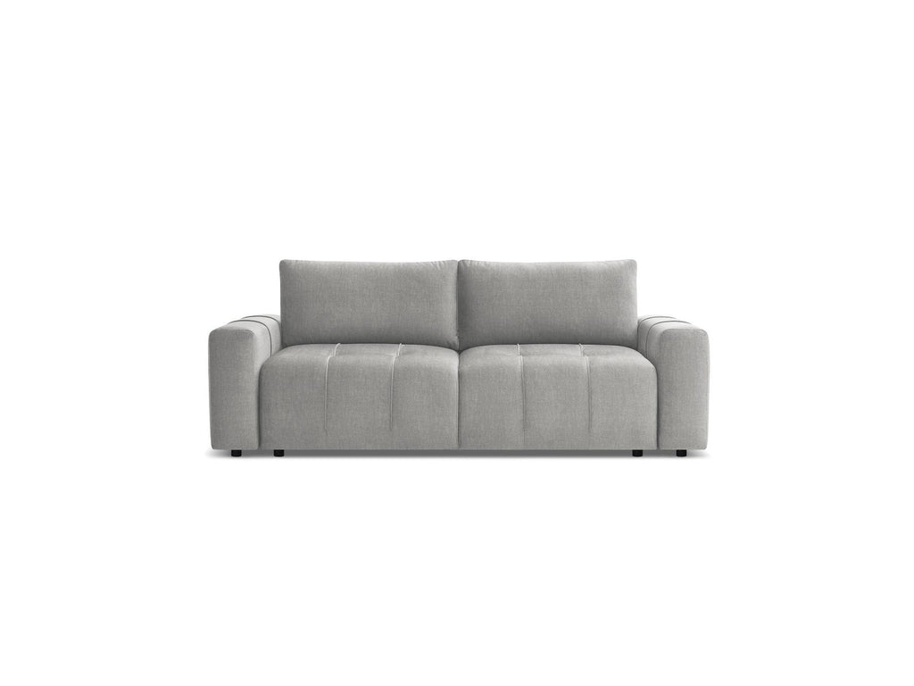 Arsene - Canapé Droit Convertible Coffre - Tissu Velours