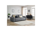 Arsene - Canapé Droit Convertible Coffre - Tissu Velours