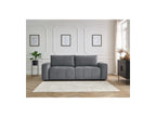 Arsene - Canapé Droit Convertible Coffre - Tissu Velours