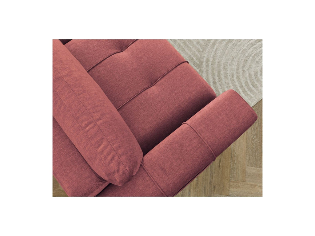 Arsene - Canapé Droit Convertible Coffre - Tissu Velours