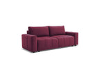 Arsene - Canapé Droit Convertible Coffre - Tissu Velours