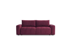 Arsene - Canapé Droit Convertible Coffre - Tissu Velours