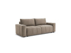 Arsene - Canapé Droit Convertible Coffre - Tissu Velours