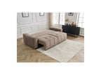 Arsene - Canapé Droit Convertible Coffre - Tissu Velours