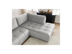 Arsene - Canapé D'Angle L Convertible Coffre - Velours - Angle Droit