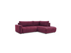 Arsene - Canapé D'Angle L Convertible Coffre - Velours - Angle Droit