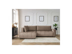 Arsene - Canapé D'Angle L Convertible Coffre - Velours - Angle Gauche