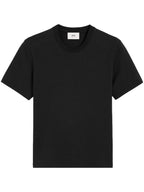 Ami Paris - T-Shirt Ami De Coeur Petit 3D – Noir