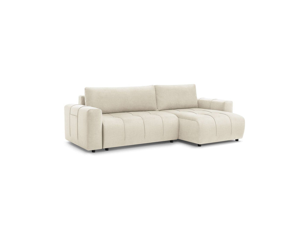Arsene - Canapé D'Angle Réversible Convertible Coffre - Velours