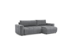 Arsene - Canapé D'Angle Réversible Convertible Coffre - Velours