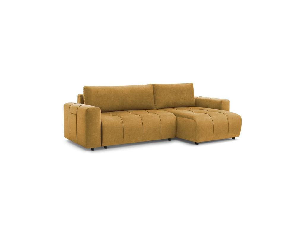 Arsene - Canapé D'Angle Réversible Convertible Coffre - Velours
