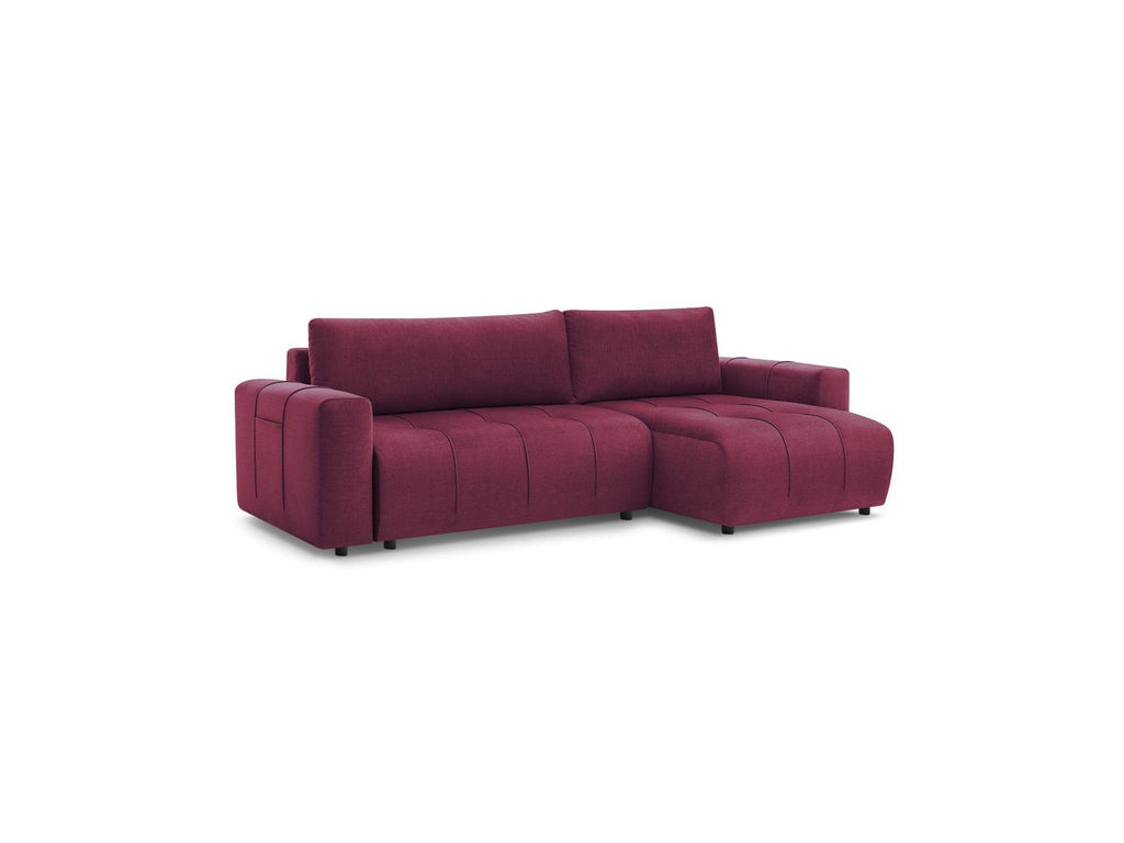 Arsene - Canapé D'Angle Réversible Convertible Coffre - Velours