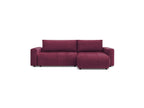 Arsene - Canapé D'Angle Réversible Convertible Coffre - Velours