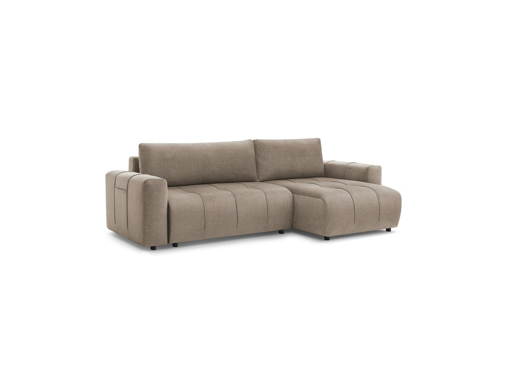 Arsene - Canapé D'Angle Réversible Convertible Coffre - Velours