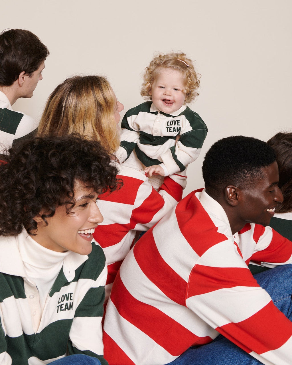 Le Polo Love Team Unisexe En Coton Bio - Rouge