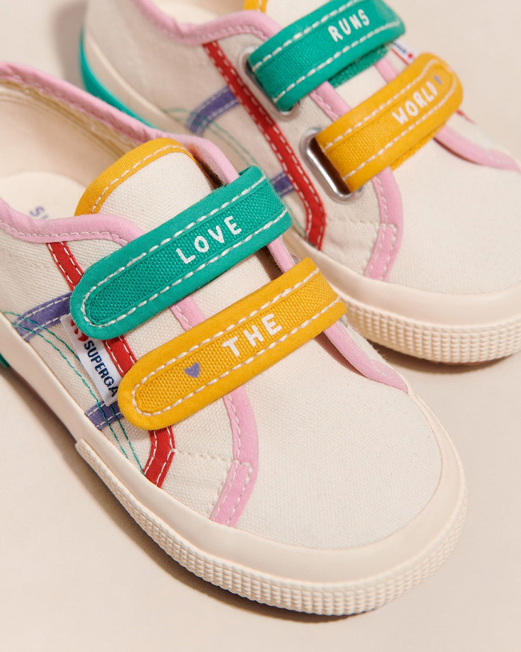Les Tennis Superga X Émoi Émoi – Enfant – Ivoire