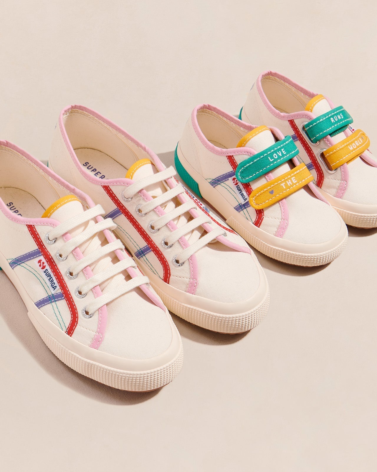 Les Tennis Superga X Émoi Émoi – Enfant – Ivoire