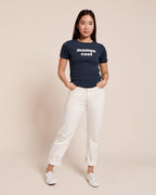 Le T-Shirt Maman Cool En Jersey Côtelé - Charbon