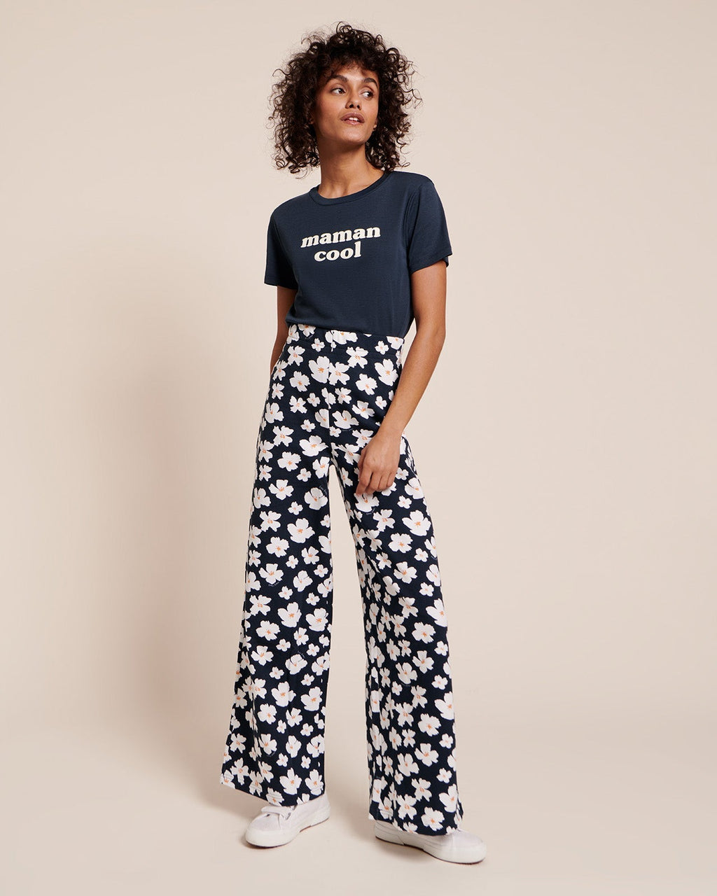 Le T-Shirt Maman Cool En Jersey Côtelé - Charbon