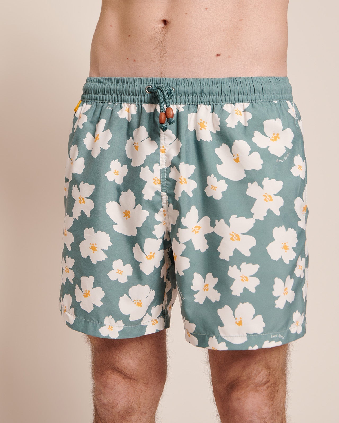 Le Maillot Anémones Homme - Gili'S X Émoi Émoi - Olive