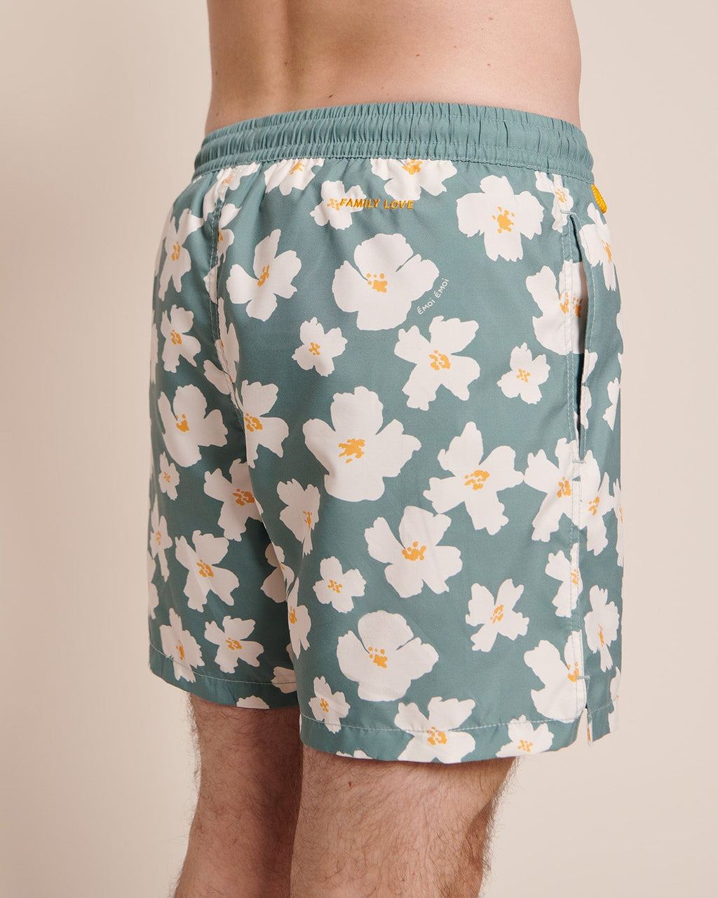Le Maillot Anémones Homme - Gili'S X Émoi Émoi - Olive