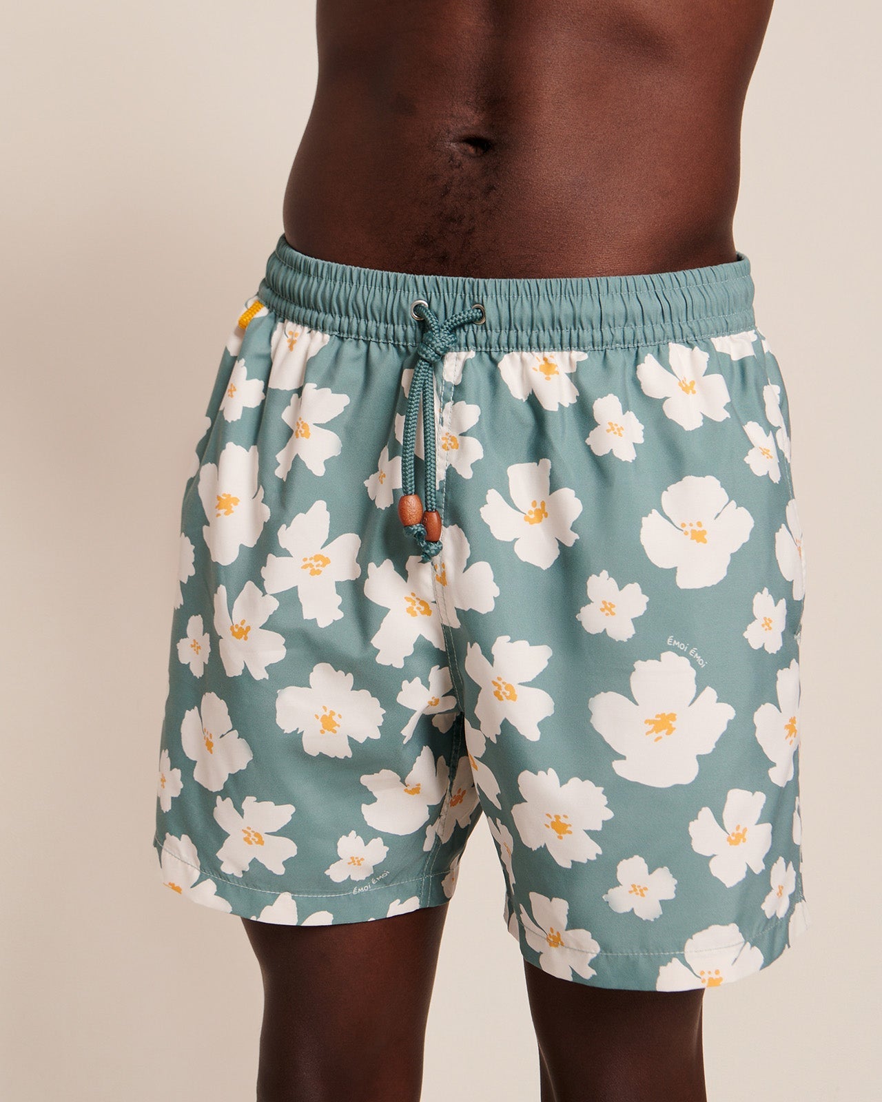 Le Maillot Anémones Homme - Gili'S X Émoi Émoi - Olive