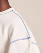 Le Sweat Papa Cool En Coton Bio - Blanc
